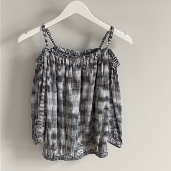 NWT Romeo Juliet White/Navy Top S - Picture 2 of 5